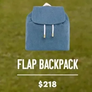 Stoney Clover Lane | Bags | Scl Nwt Denim Flap Backpack  display picture 1